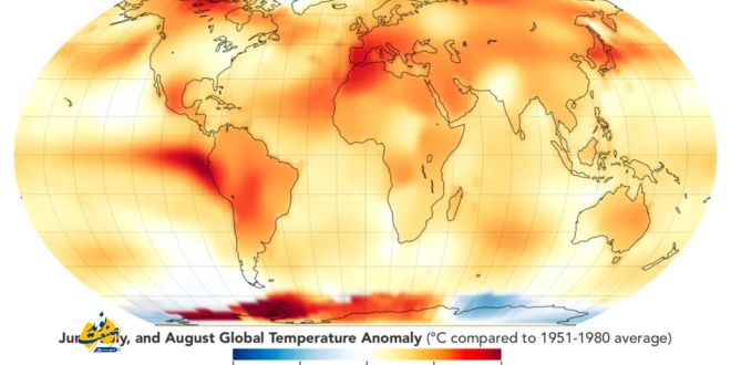 امسال گرم‌ترین تابستان زمین از اولین زمان ثبت، بوده است